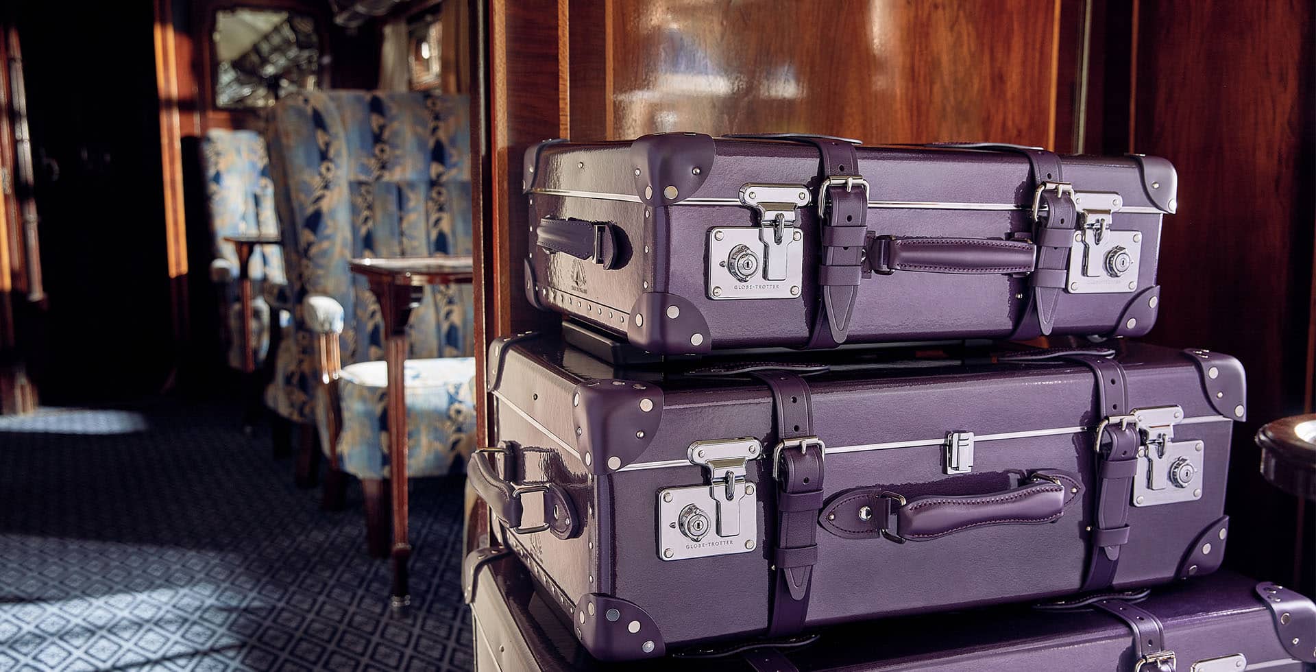 Deluxe Amethyst Collection - Globe-Trotter Staging