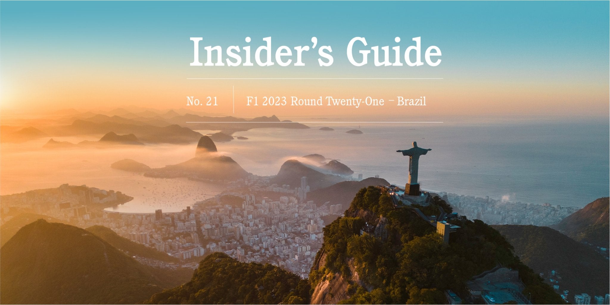 F1 2023 Insider's Guide No. 21  – Brazil - Globe-Trotter Staging