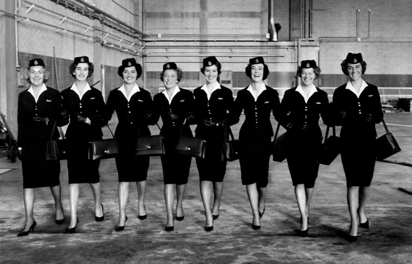 The Life Of A Sixties Air Stewardess - Globe-Trotter Staging