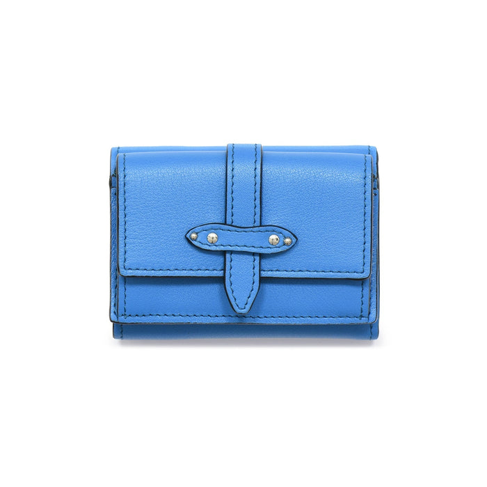 1897 · Compact Wallet | Bright Blue - Globe-Trotter Staging