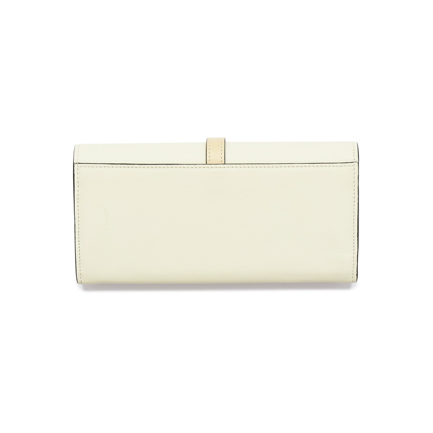 1897 · Flap Over Purse | Ivory/Natural - Globe-Trotter Staging