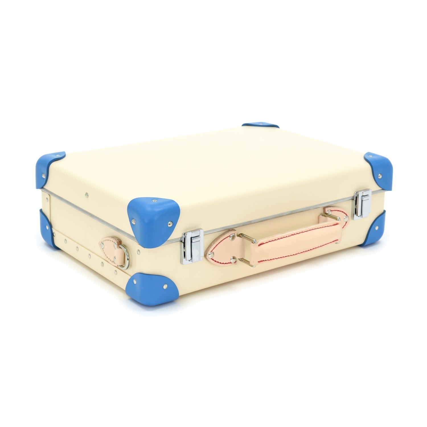 Albion · Small Attaché | Ivory/Dorset Blue - Globe-Trotter Staging