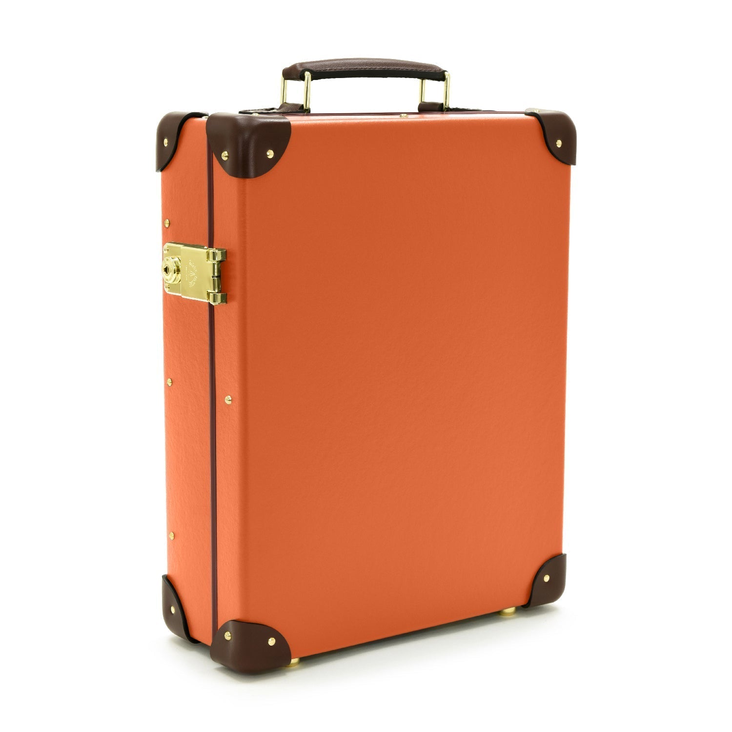 Centenary · 12-Slot Watch Case | Marmalade/Brown - Globe-Trotter Staging