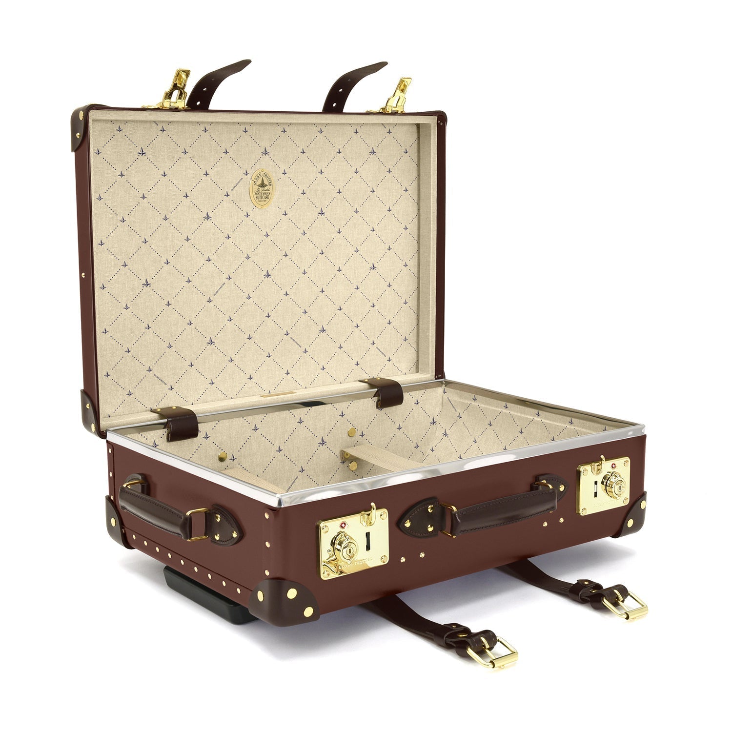 Centenary 125 · Carry-On - 2 Wheels | Heritage Brown/Chocolate - Globe-Trotter Staging