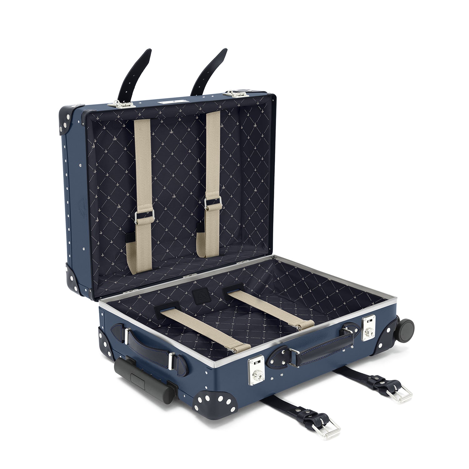 Centenary 125 · Carry-On - 4 Wheels | Heritage Blue/Navy - Globe-Trotter Staging