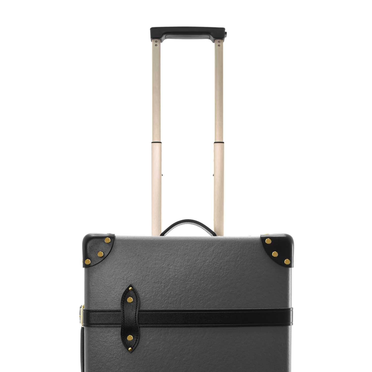 Centenary · Carry-On - 4 Wheels | Charcoal/Black/Gold - Globe-Trotter Staging