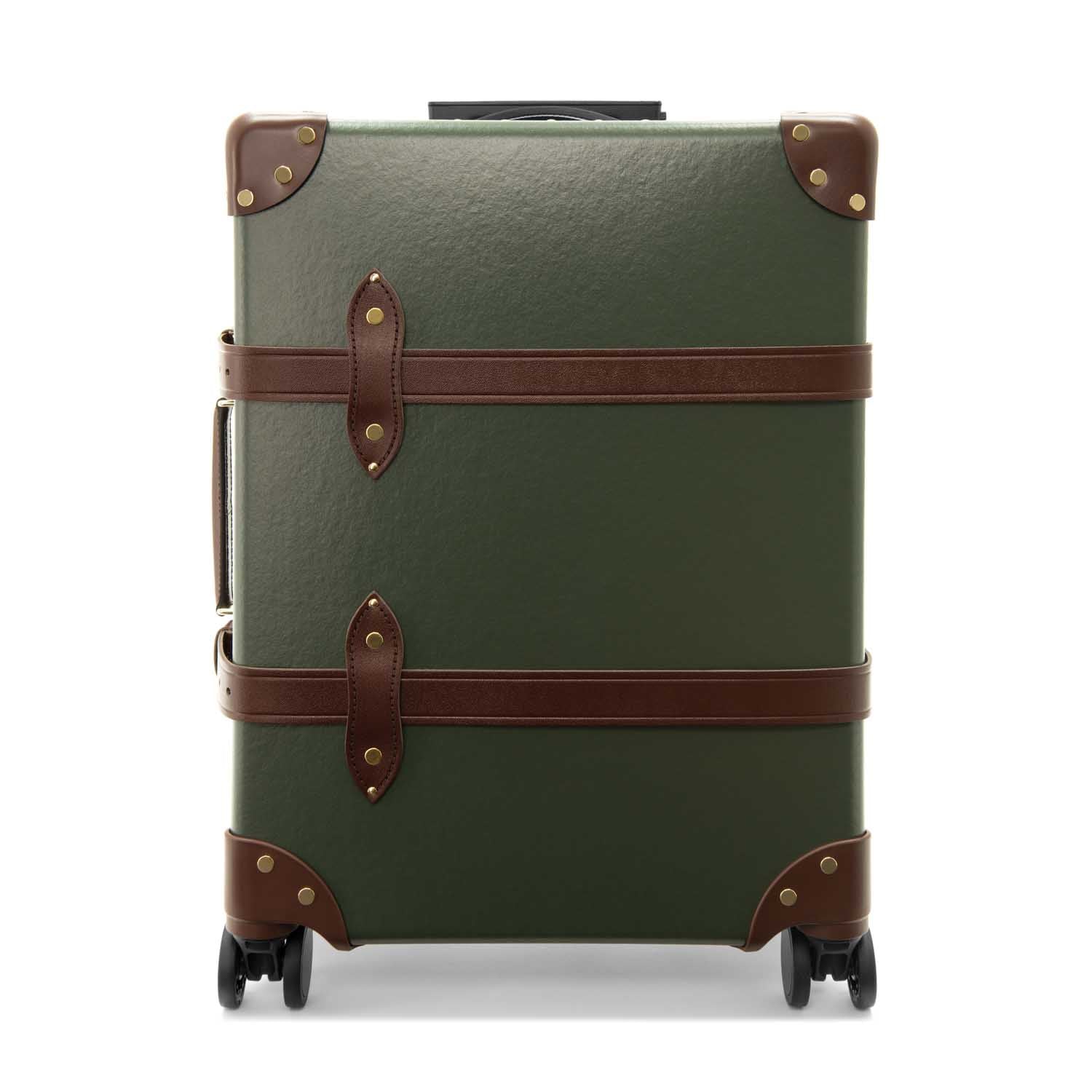 Centenary · Carry-On - 4 Wheels | Green/Brown/Gold - Globe-Trotter Staging