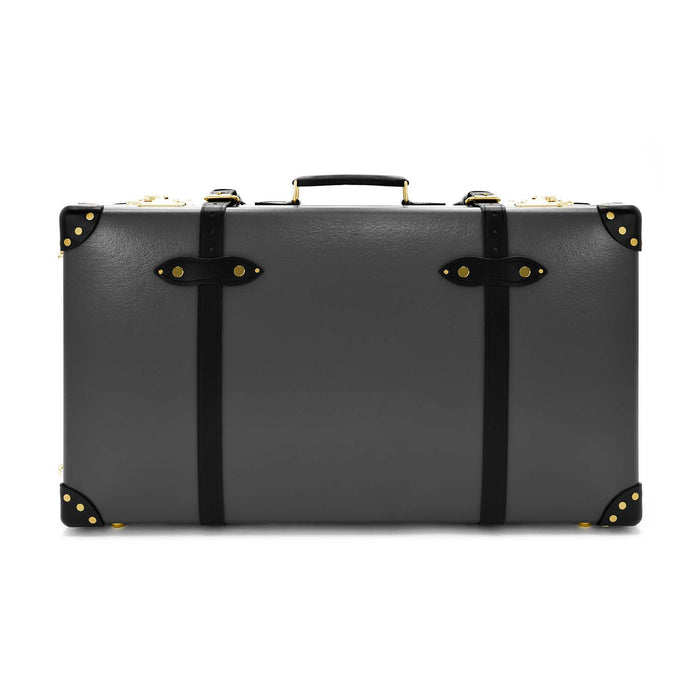 Centenary · Large Suitcase - 2 Wheels | Charcoal/Black/Gold - Globe-Trotter Staging