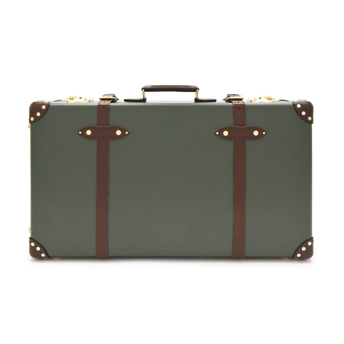 Centenary · Large Suitcase | Green/Brown - Globe-Trotter Staging