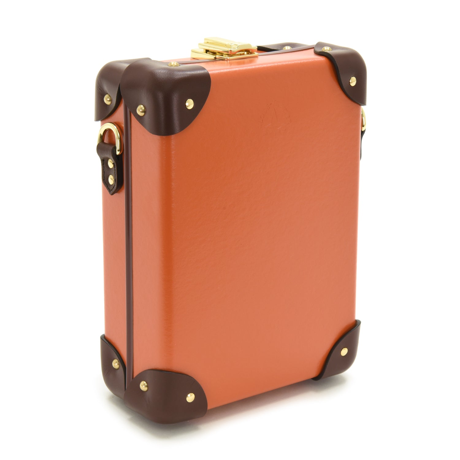 Centenary · Messenger Case | Marmalade/Brown - Globe-Trotter Staging