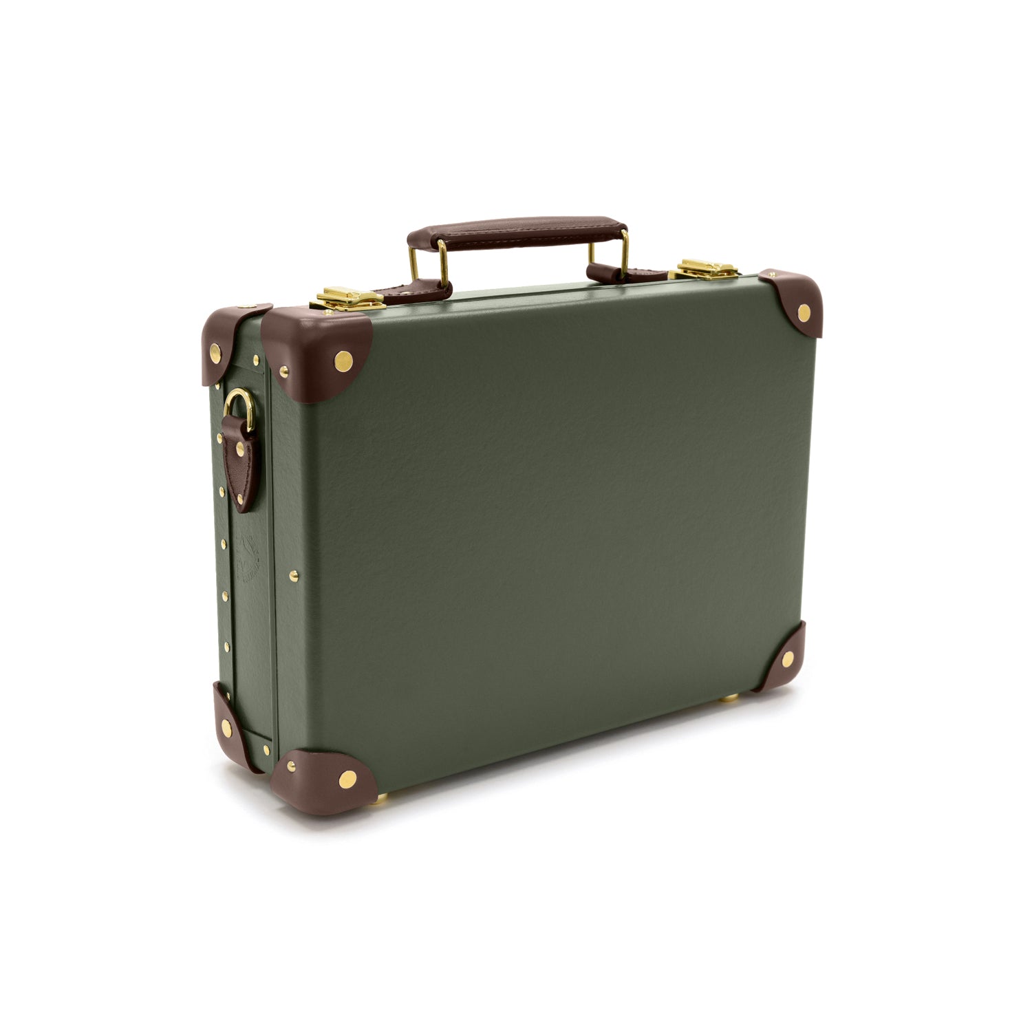 Centenary · Small Attaché | Green/Brown - Globe-Trotter Staging