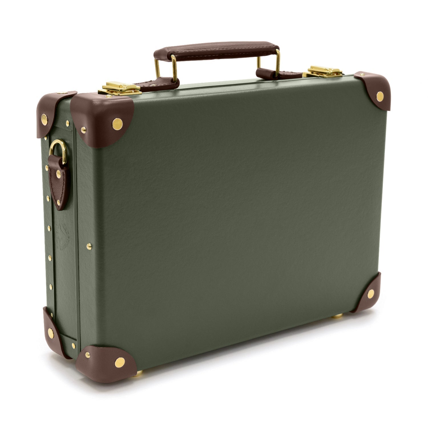 Centenary · Small Attaché | Green/Brown - Globe-Trotter Staging