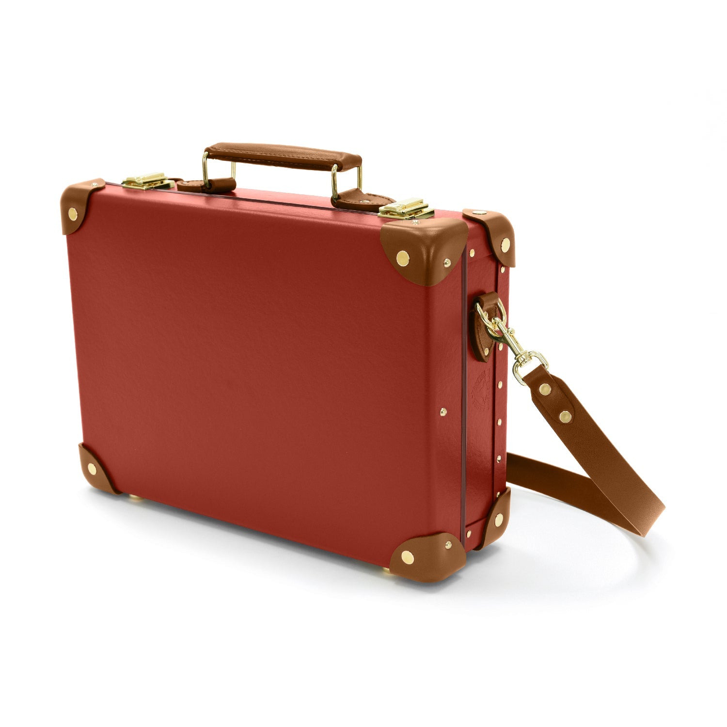 Centenary · Small Attaché | Red/Caramel - Globe-Trotter Staging
