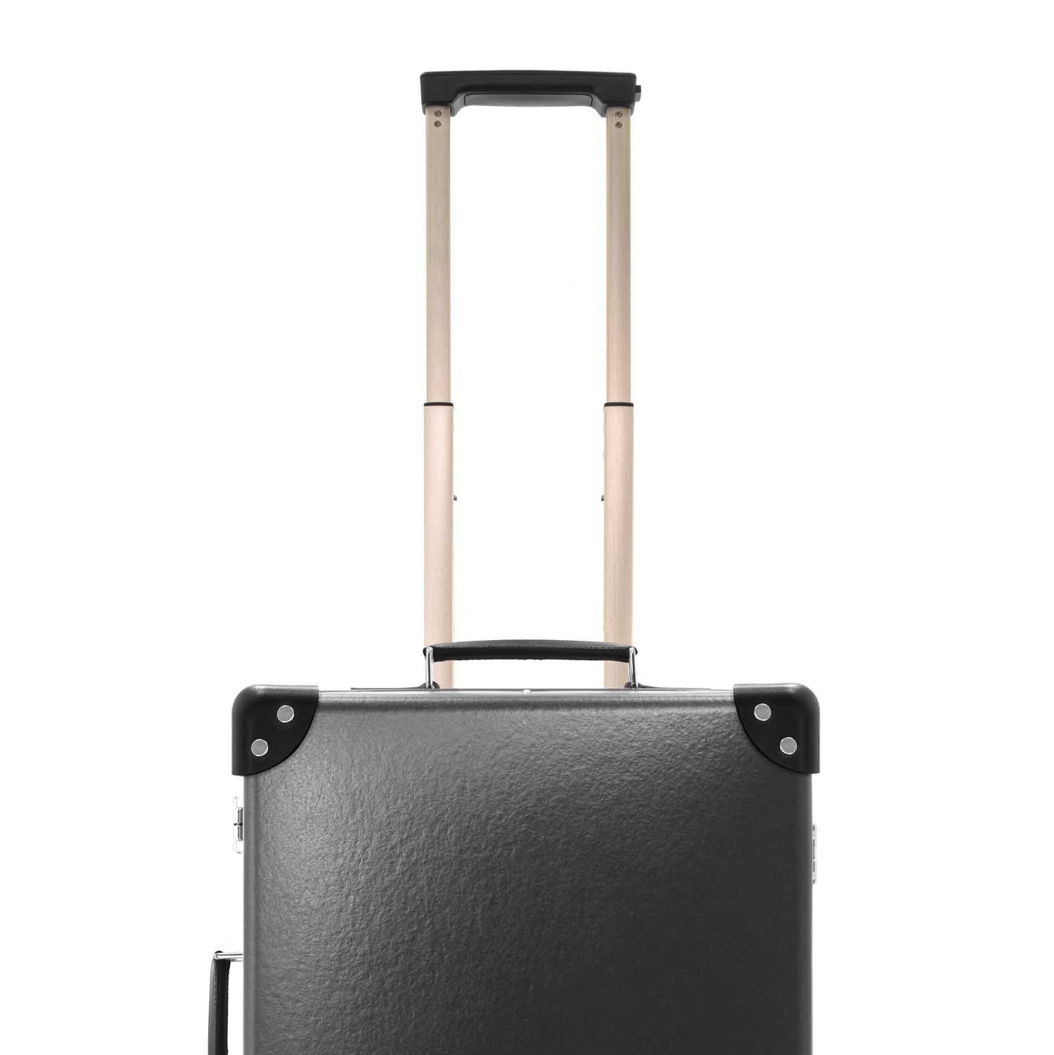 Centenary · Small Carry-On - 2 Wheels | Charcoal/Black/Chrome - Globe-Trotter Staging
