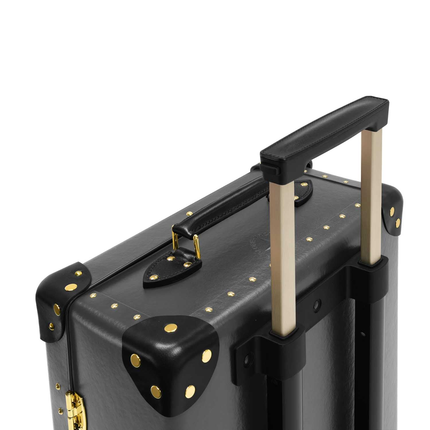 Centenary · Small Carry-On - 2 Wheels | Charcoal/Black/Gold - Globe-Trotter Staging