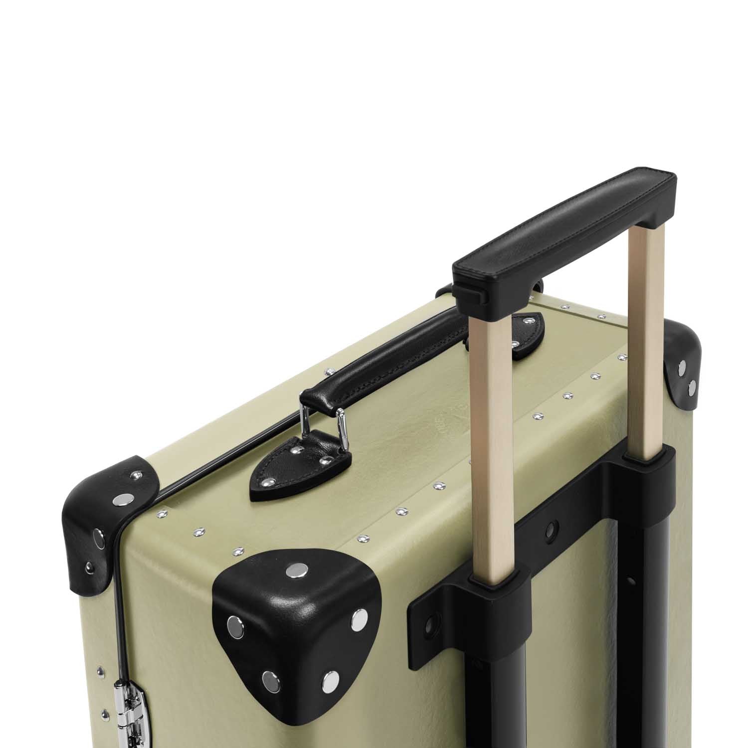 Centenary · Small Carry-On - 2 Wheels | Olive/Black/Chrome - Globe-Trotter Staging