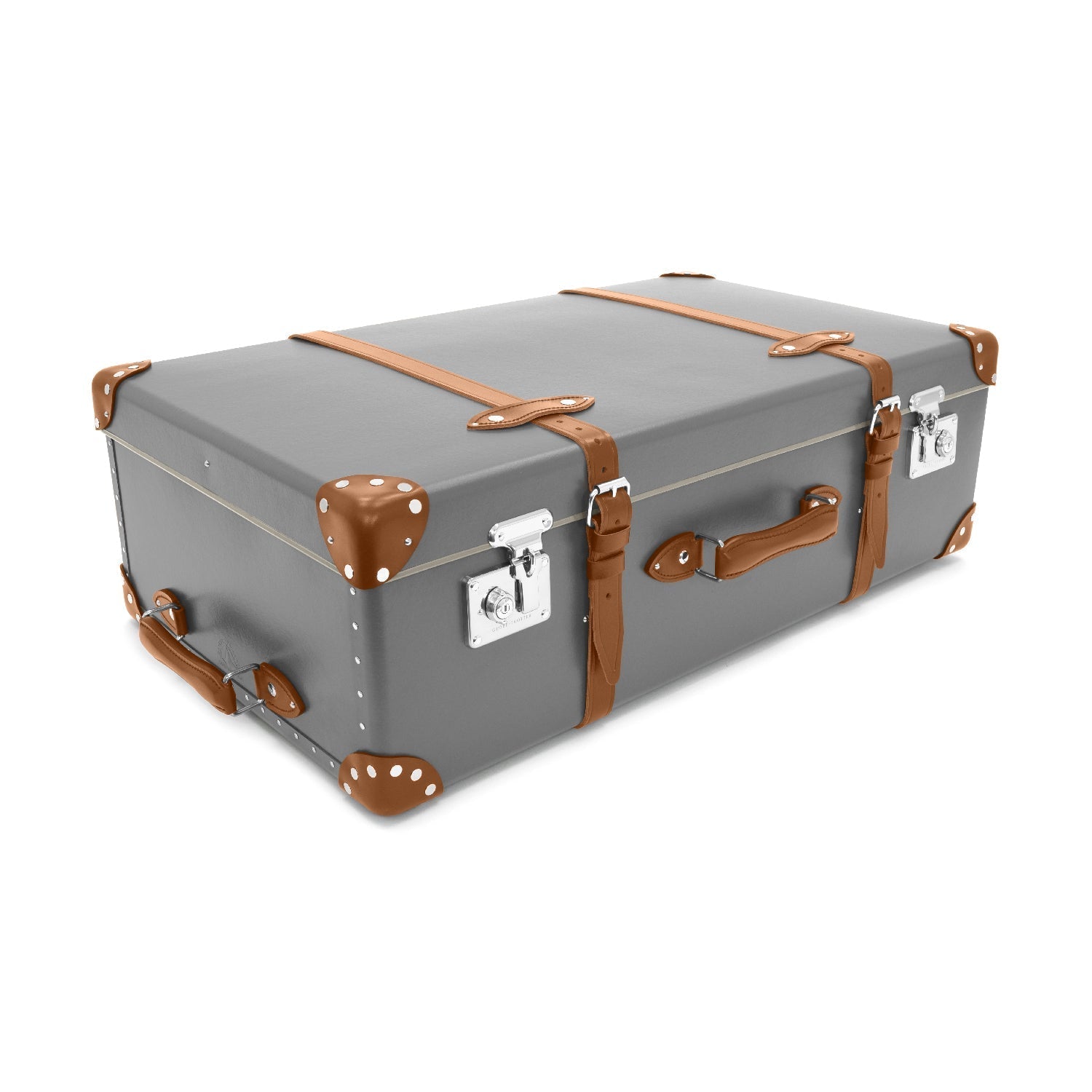 Centenary · XL Suitcase | Grey/Caramel - Globe-Trotter Staging