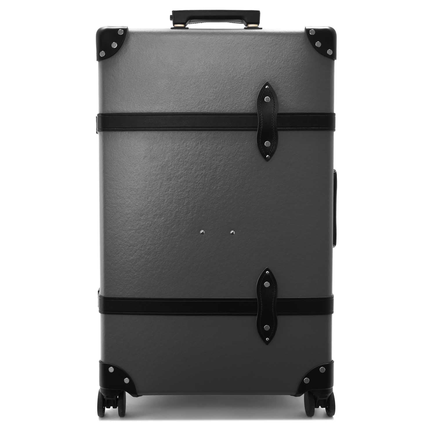 Centenary · XL Trunk - 4 Wheels | Charcoal/Black/Chrome - Globe-Trotter Staging