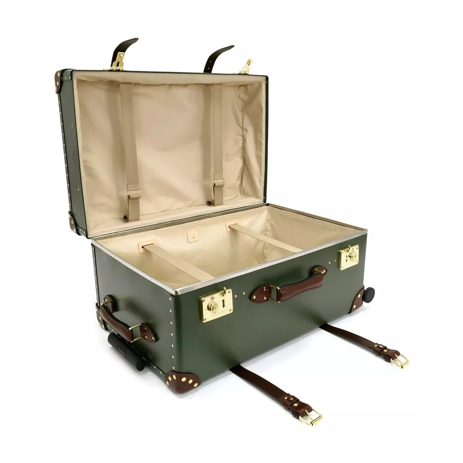 Centenary · XL Trunk | Green/Brown - Globe-Trotter Staging