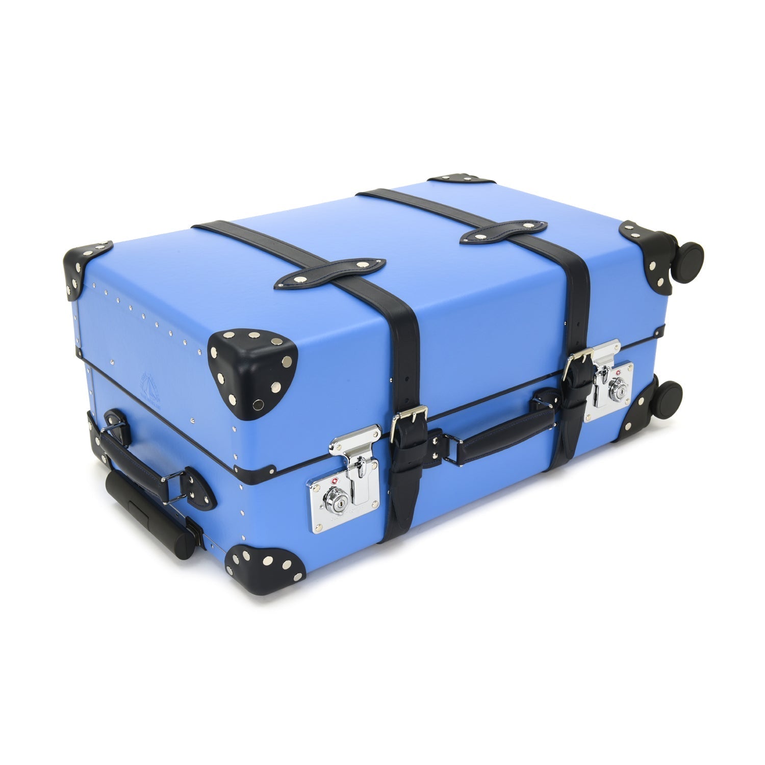 Cruise · Medium Check-In - 4 Wheels | Royal Blue/Navy - Globe-Trotter Staging