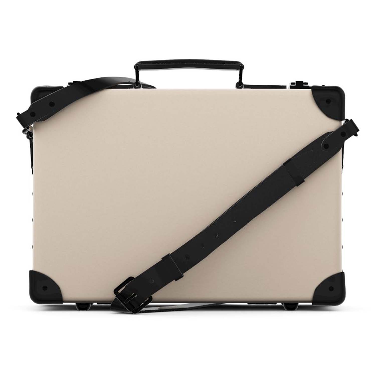 Custom - Small Attaché | Ivory/Black - Globe-Trotter Staging