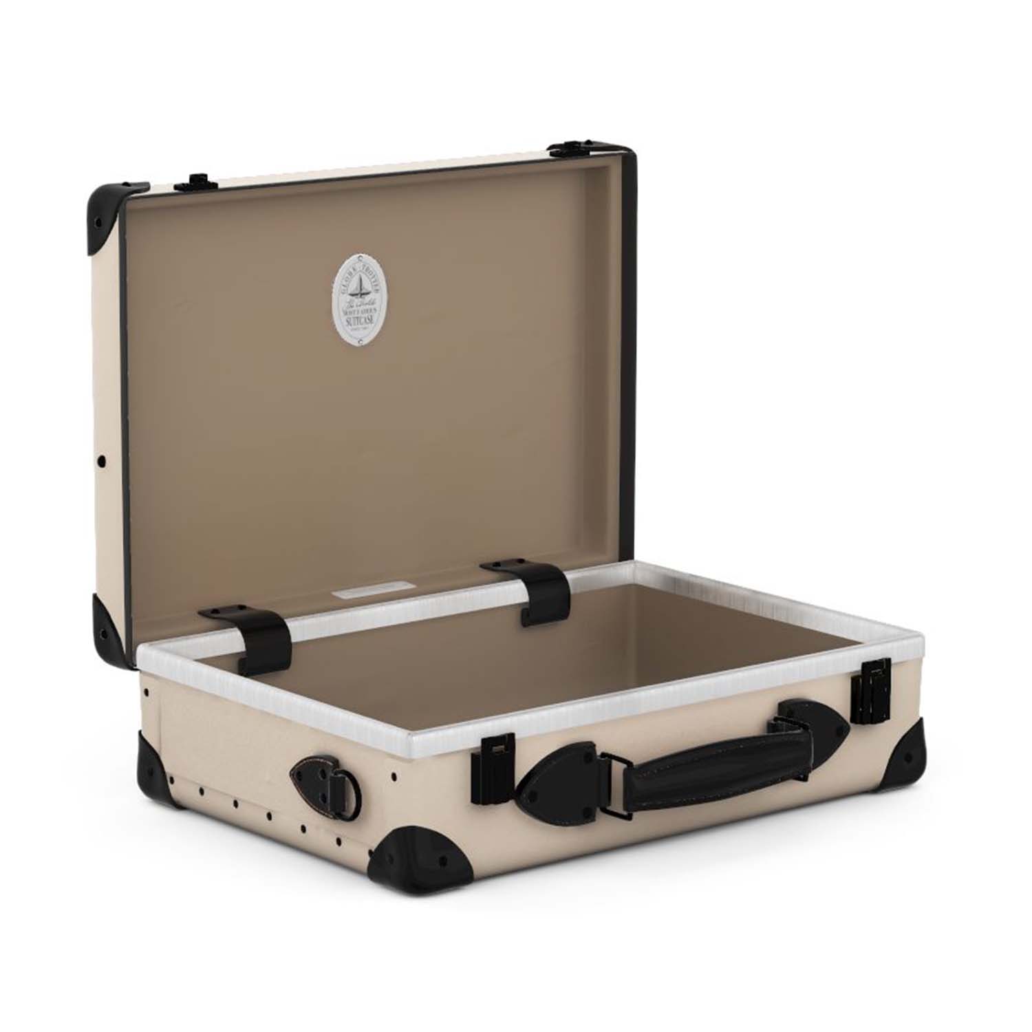 Custom - Small Attaché | Ivory/Black - Globe-Trotter Staging