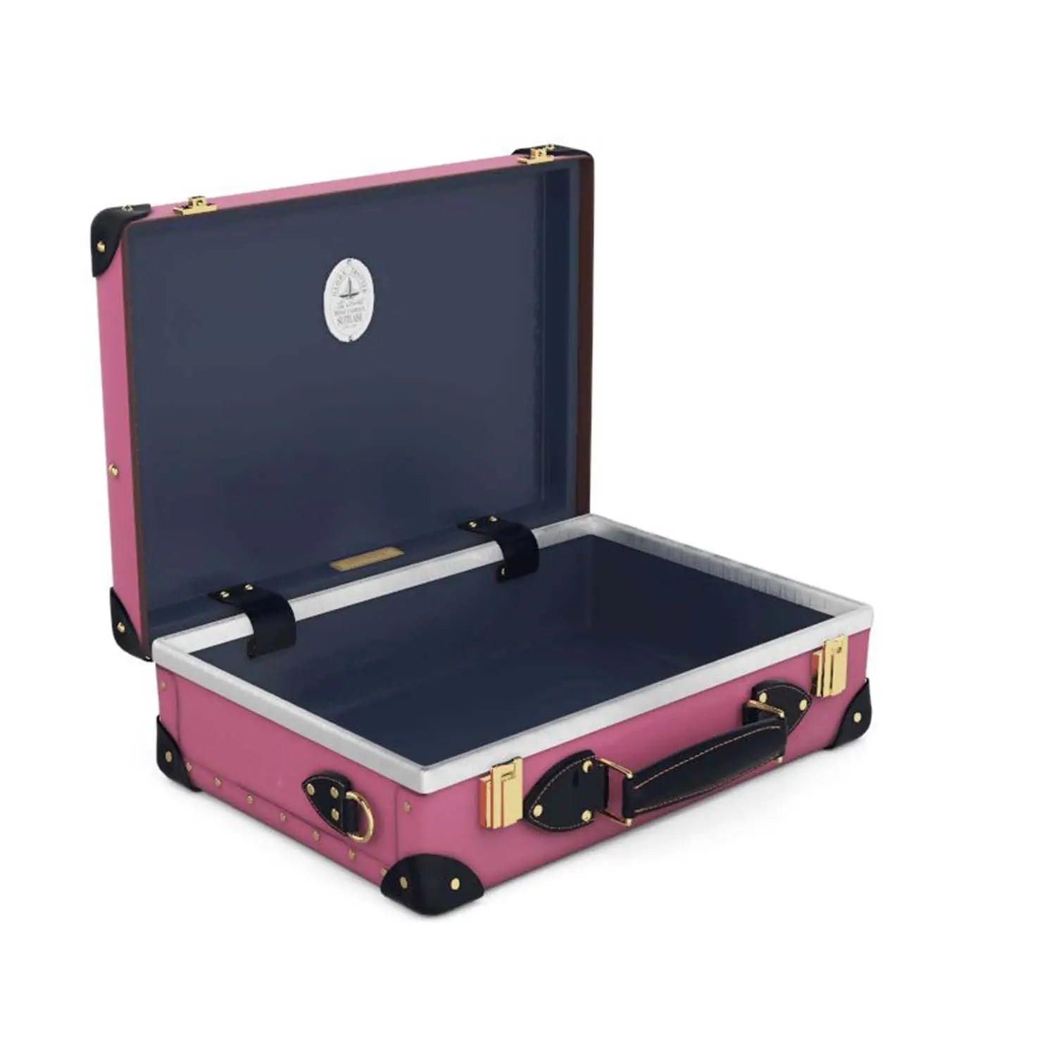 Custom - Small Attaché | Lilac/Navy - Globe-Trotter Staging