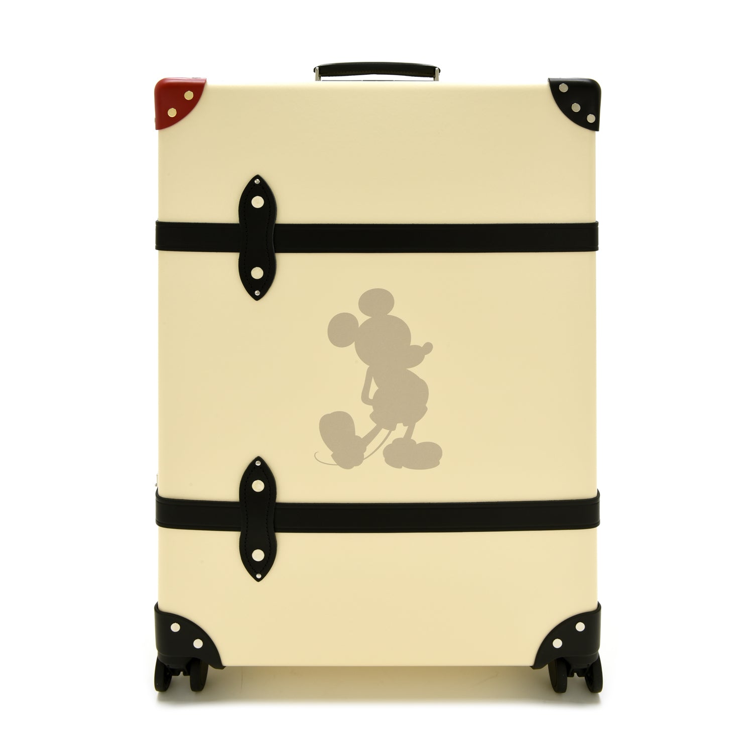 Disney - This Bag Contains Magic Collection · Large Check-In - 4 Wheels | Ivory/Black - Globe-Trotter Staging