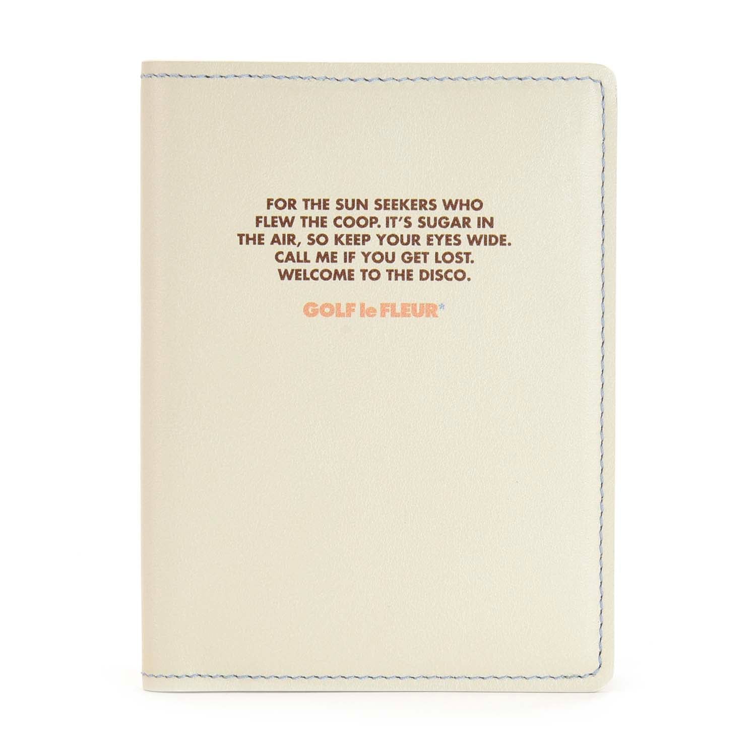 GOLF le FLEUR* · Passport Sleeve | Ivory - Globe-Trotter Staging