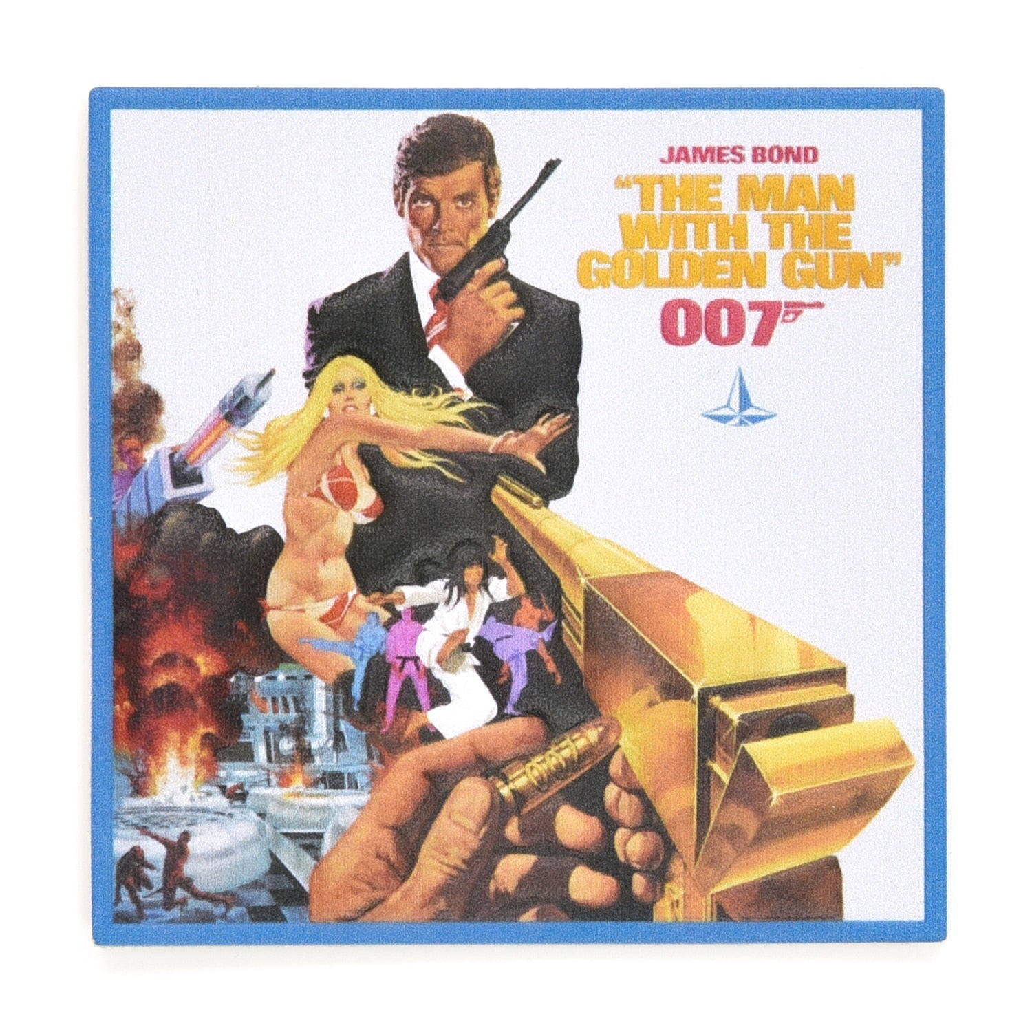 James Bond · Leather Luggage Sticker Set | Box - Globe-Trotter Staging