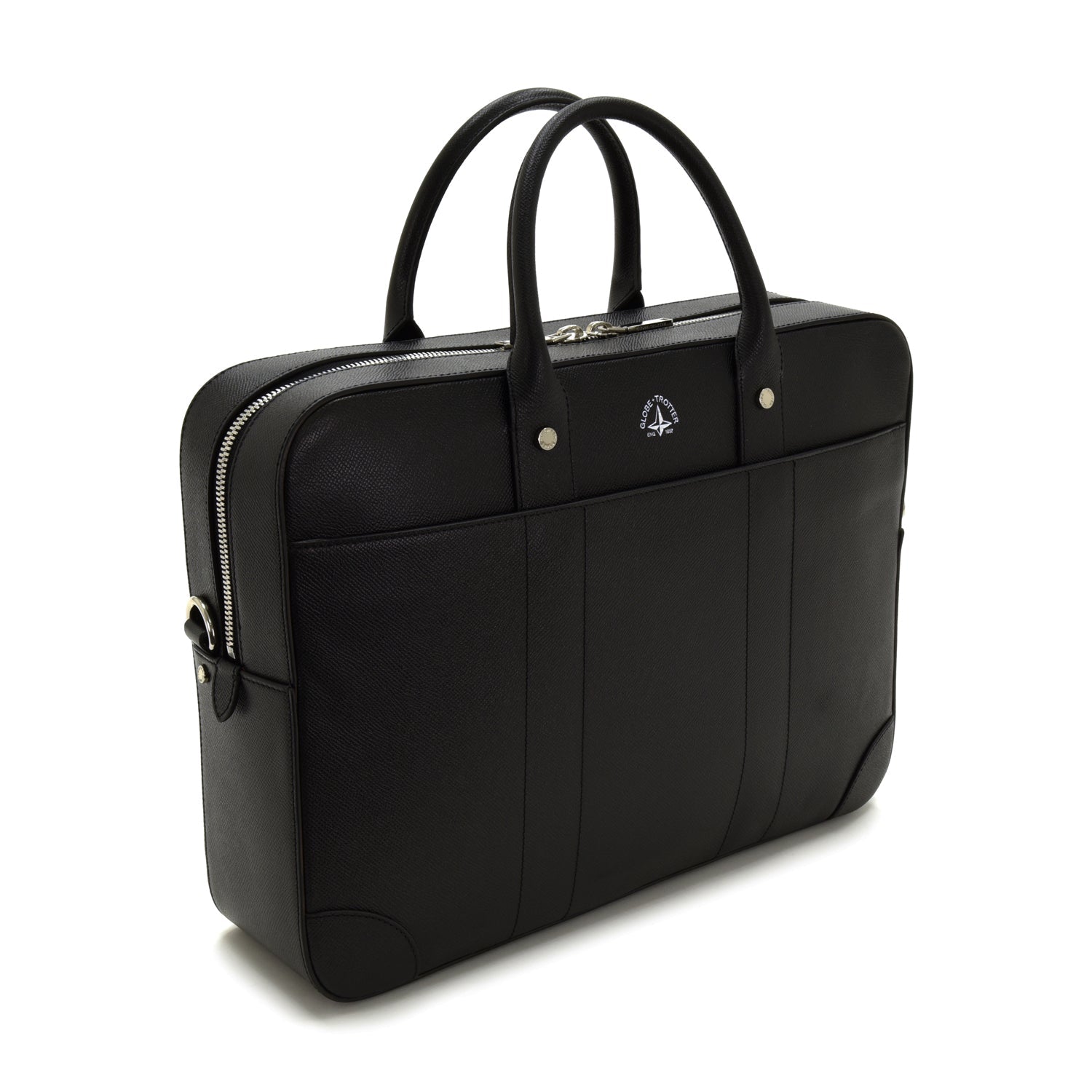 Jet · Large Briefcase | Black - Globe-Trotter Staging