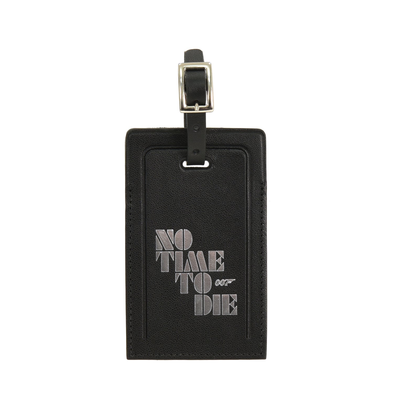 NO TIME TO DIE Luggage Collection · Luggage Tag | Black - Globe-Trotter Staging