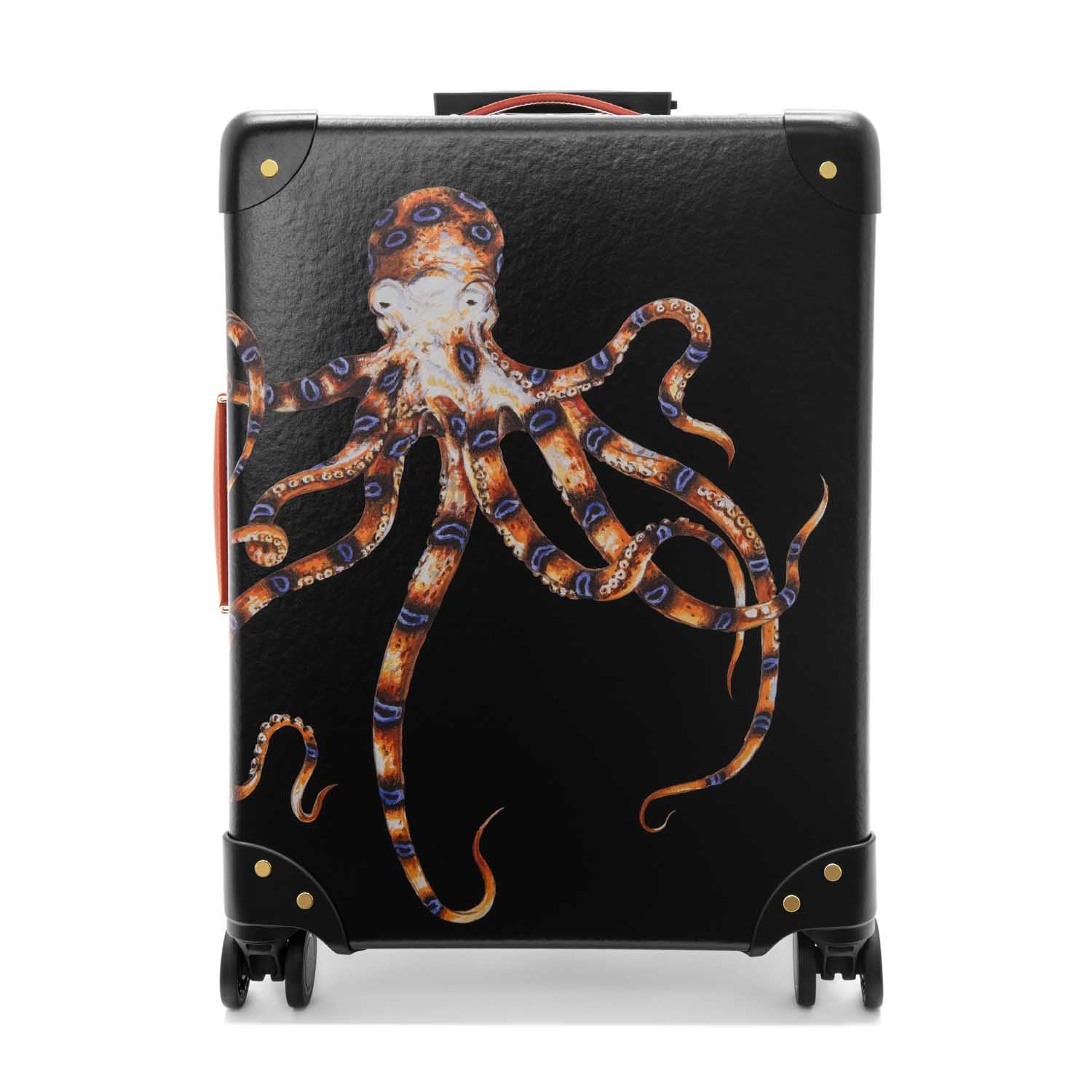 Octopussy · Carry-On - 4 Wheels | Black/Black/Gold - Globe-Trotter Staging