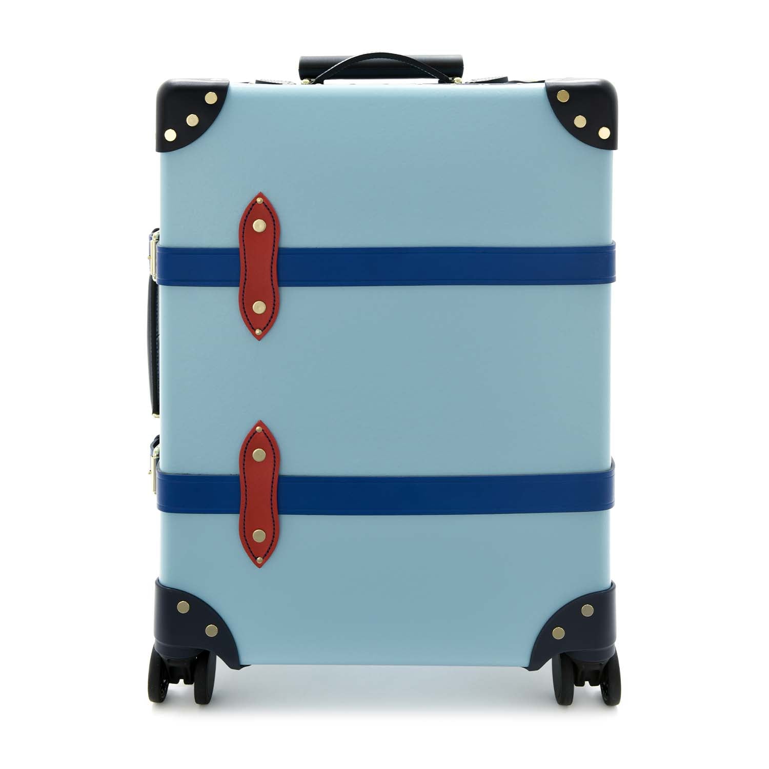 PEANUTS · Carry-On - 4 Wheels | Linus Blue/Red - Globe-Trotter Staging
