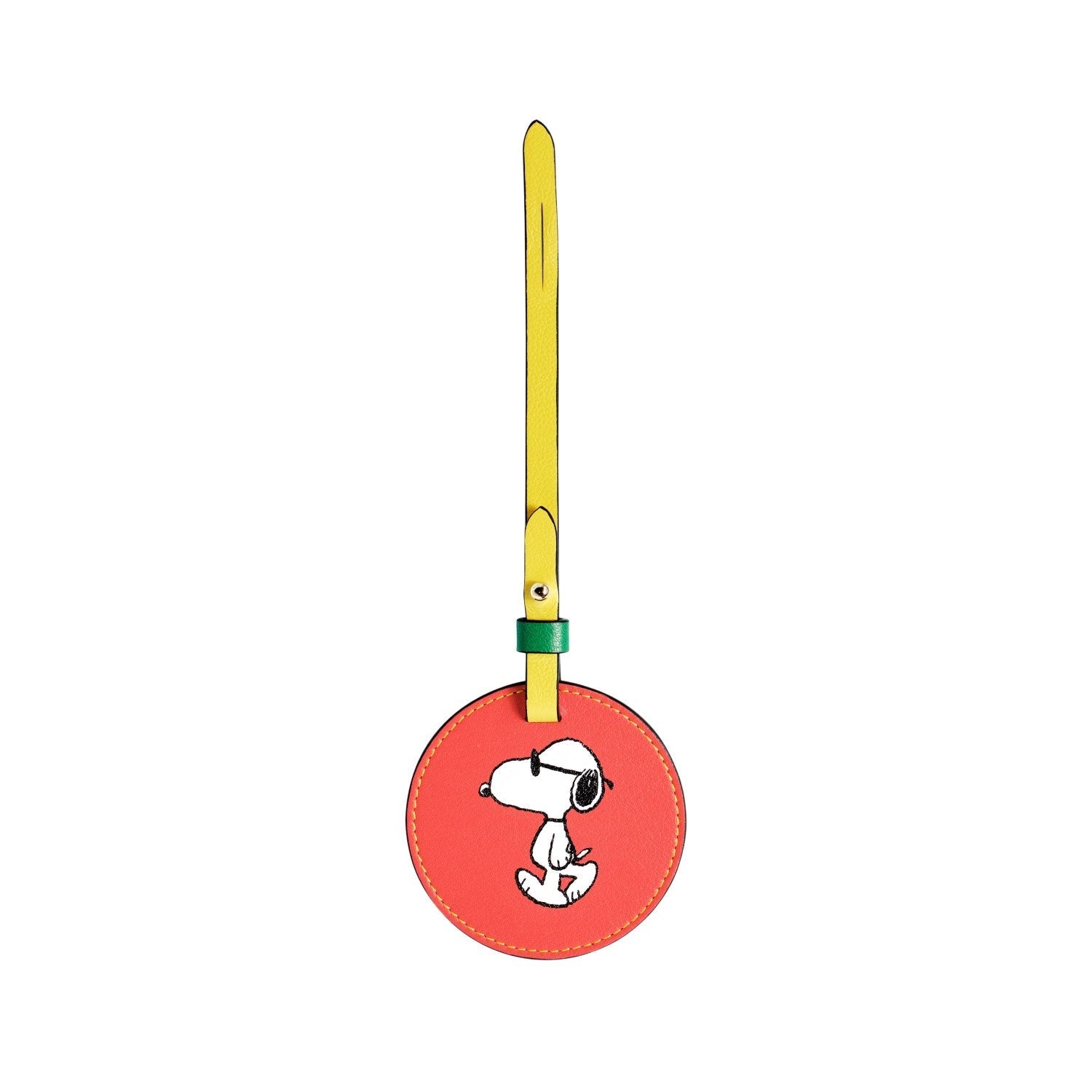 PEANUTS · Circle Charm | Red/Green - Globe-Trotter Staging