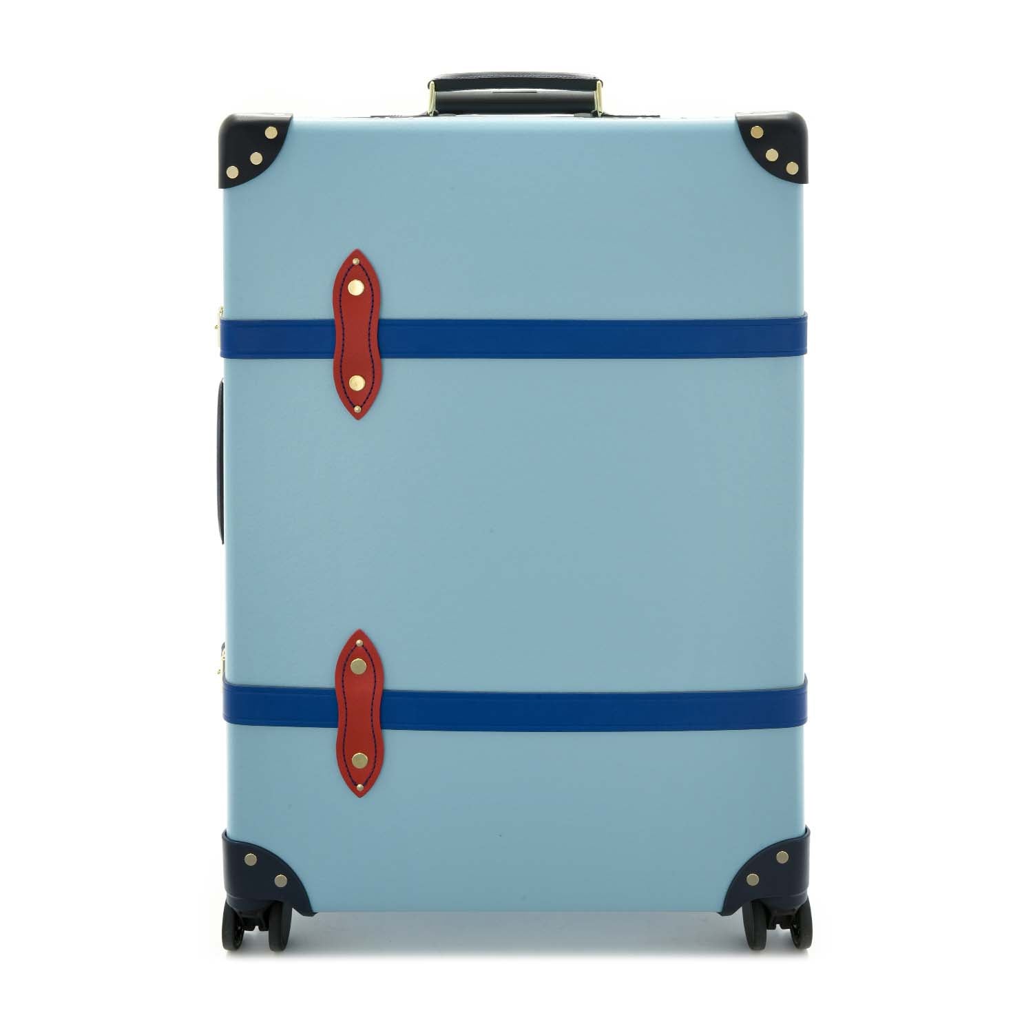 PEANUTS · Large Check-In - 4 Wheels | Linus Blue/Red - Globe-Trotter Staging