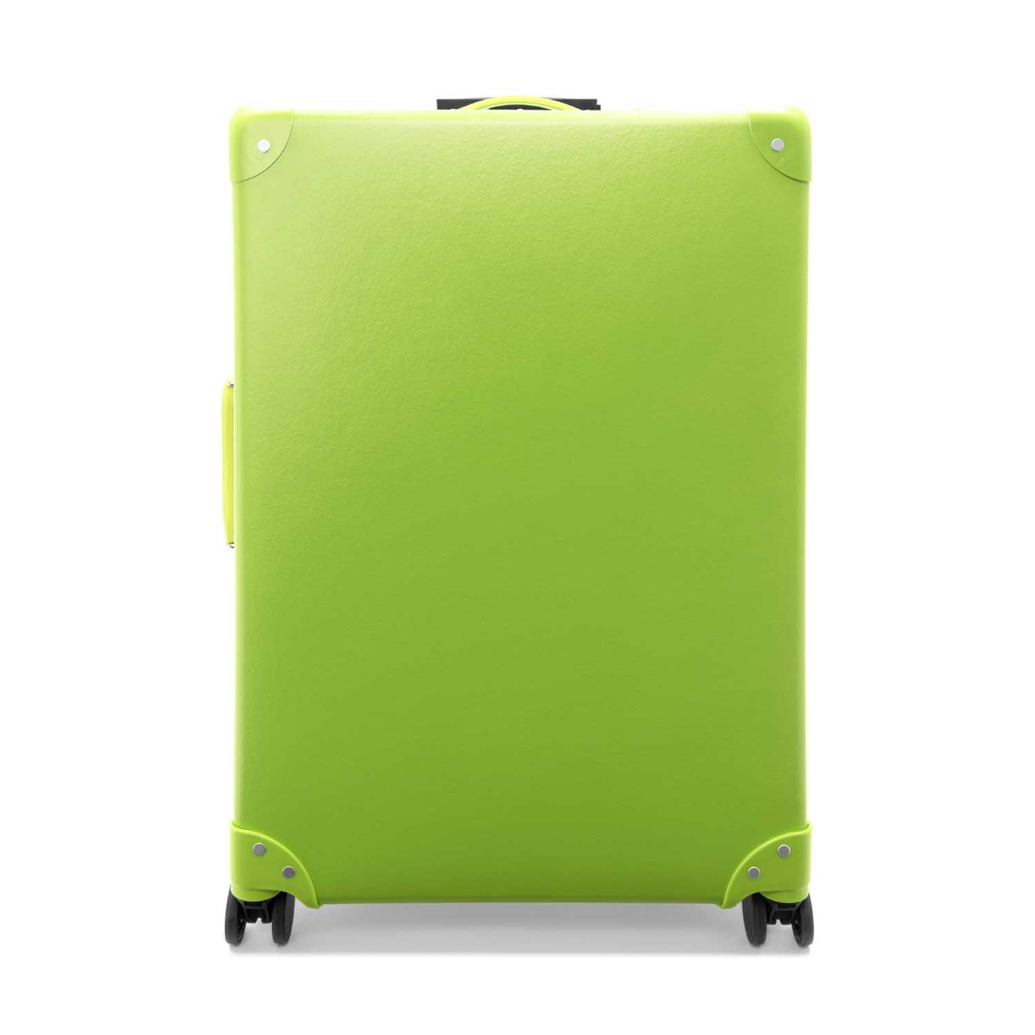 Pop Colour · Large Check-In - 4 Wheels | Parrot Green/Parrot Green/Chrome - Globe-Trotter Staging