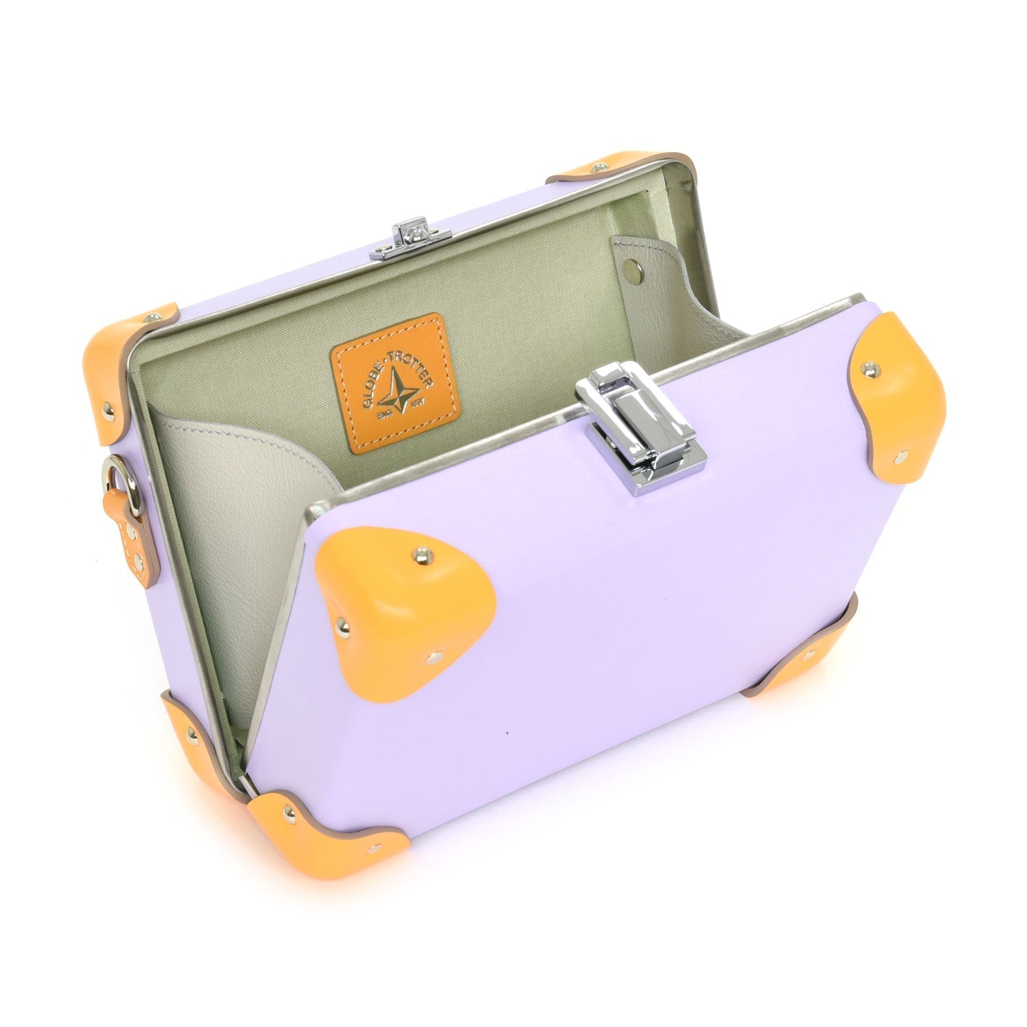 Pop · Miniature Case | Lavender/Warm Yellow - Globe-Trotter Staging