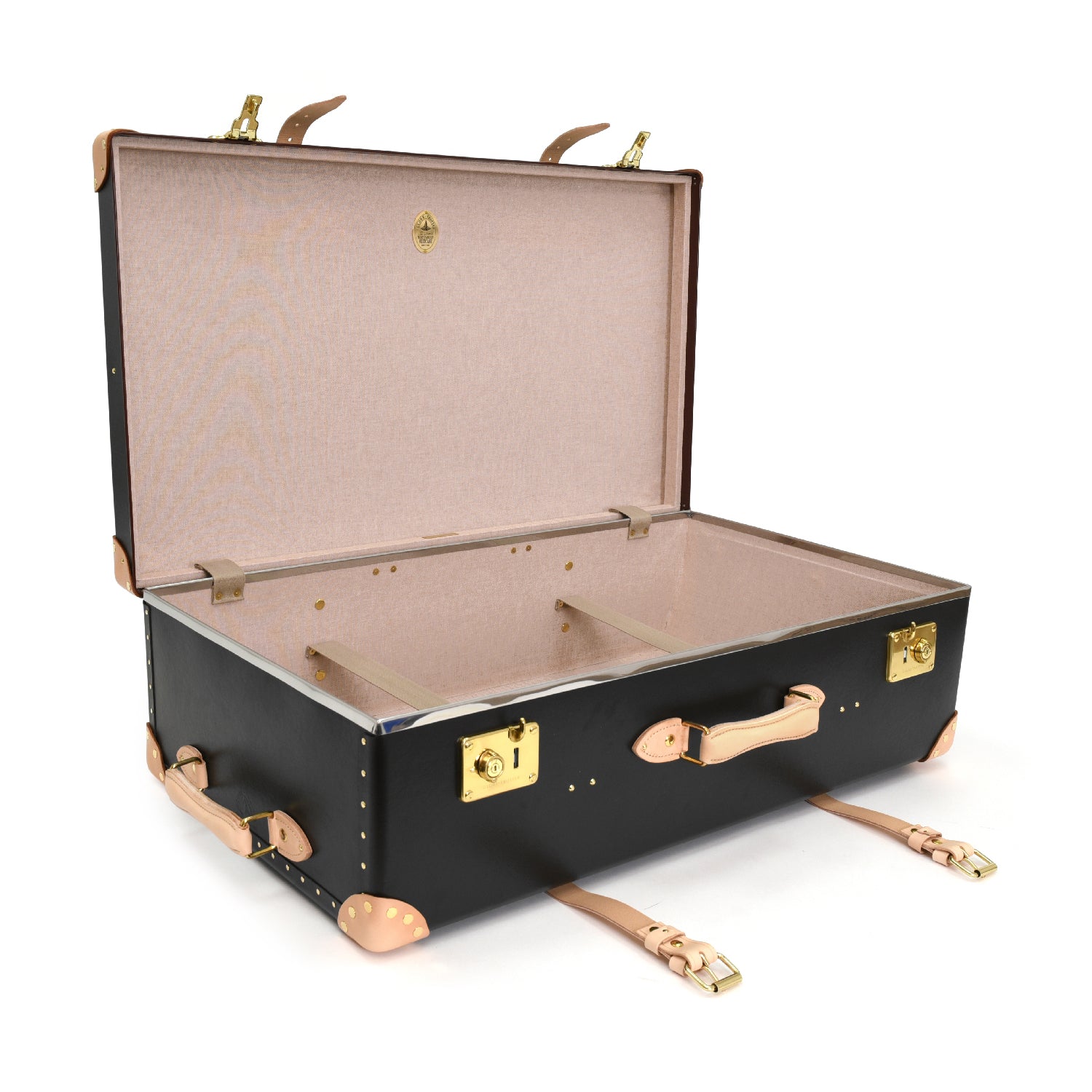 Safari · XL Suitcase | Brown/Natural - Globe-Trotter Staging