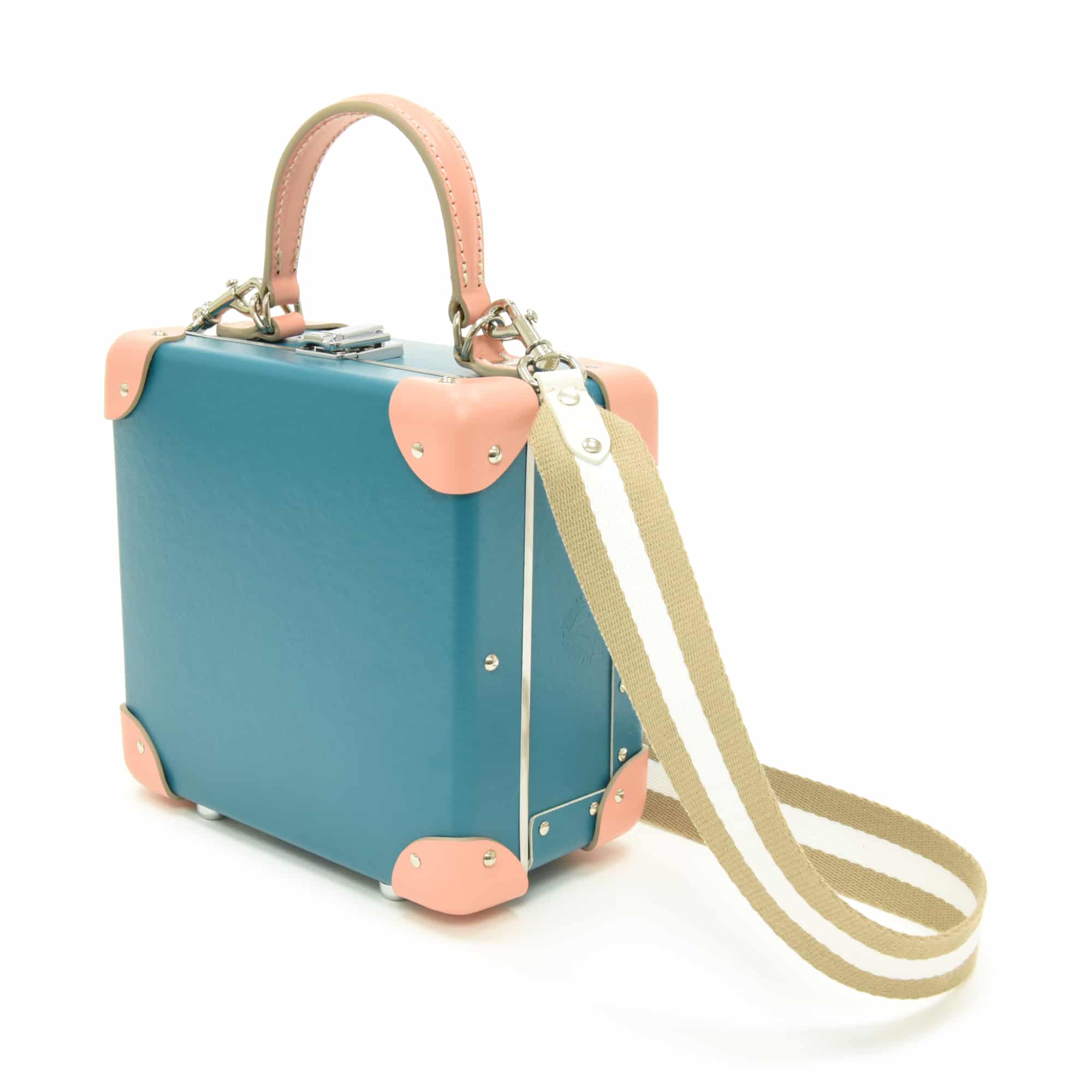 The London Square Collection · Shoulder Strap | Beige/White - Globe-Trotter Staging