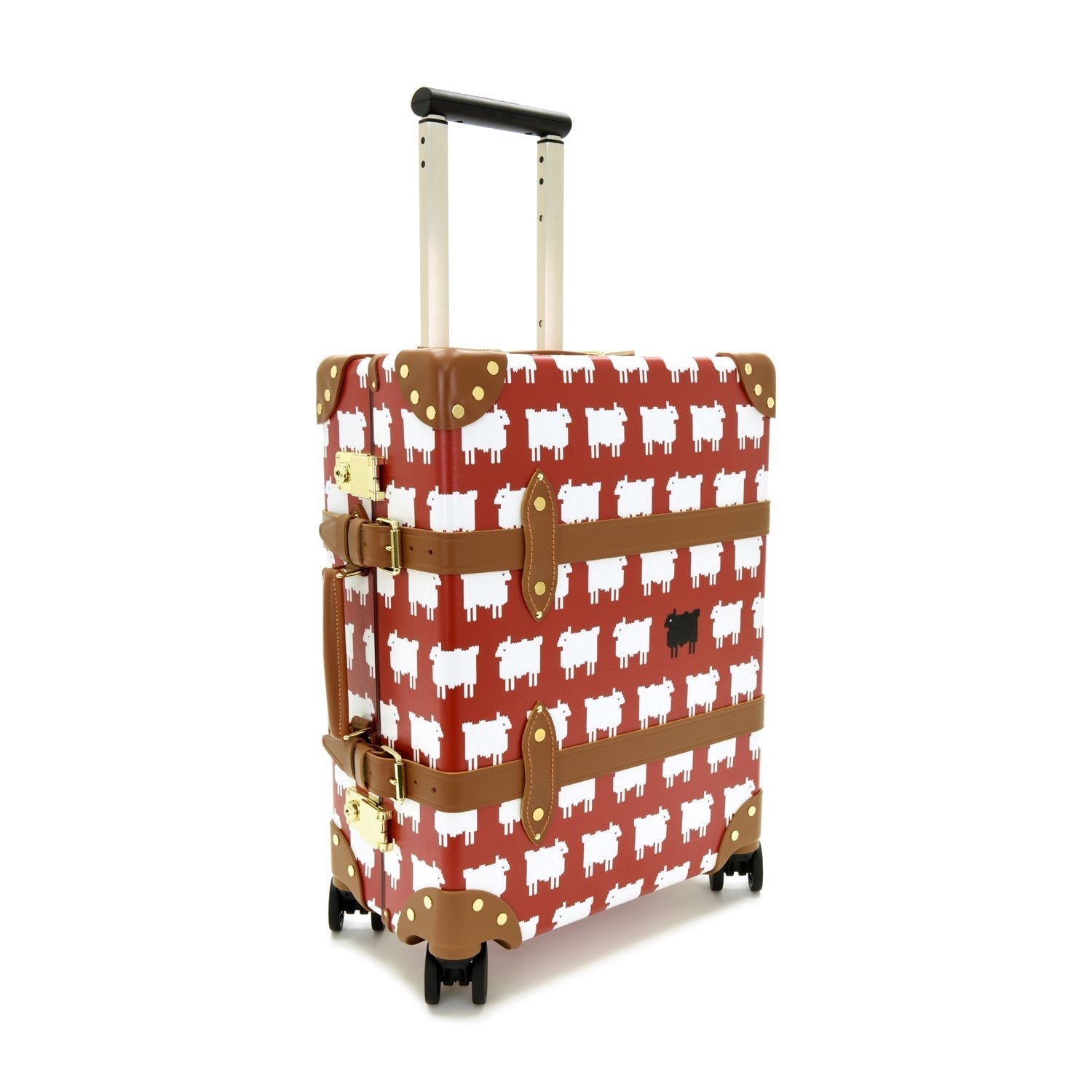 Warm & Wonderful · Carry-On - 4 Wheels | Red/Caramel - Globe-Trotter Staging