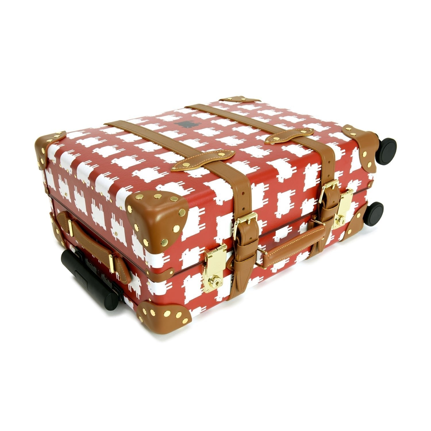 Warm & Wonderful · Carry-On - 4 Wheels | Red/Caramel - Globe-Trotter Staging
